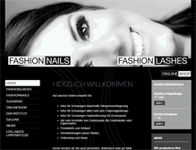 Tablet Screenshot of fashionnails.at